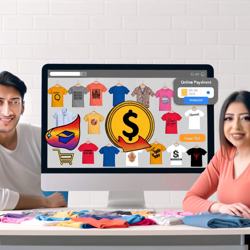 Créer et vendre des T-shirts en ligne: un business rentable