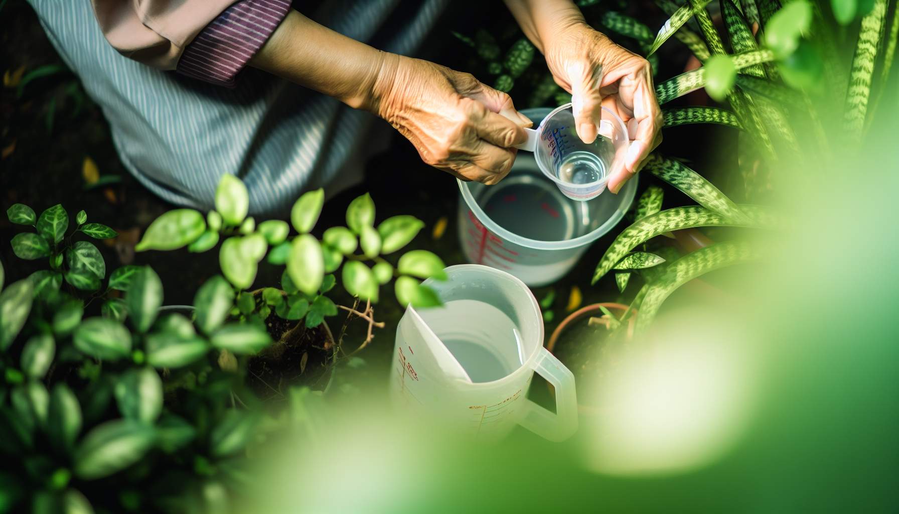 Comment doser Roundup pour 5 ou 10 litres d'eau ?